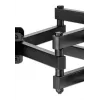 Manhattan TV & Monitor Mount Wall Full Motion 1 screen 37-65 Black VESA 100x100 to 600x400mm Max 40kg