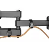 Manhattan TV & Monitor Mount Wall Full Motion 1 screen 37-65 Black VESA 100x100 to 600x400mm Max 40kg