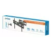 Manhattan TV & Monitor Mount Wall Full Motion 1 screen 37-65 Black VESA 100x100 to 600x400mm Max 40kg