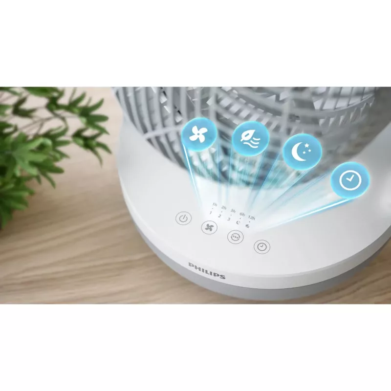 Household fan Philips CX2050/00 White 24W AC Table Fan