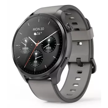 Hama 9000 3.63 cm (1.43 inch) AMOLED 52 mm Digital Touchscreen Anthracite GPS (satellite)