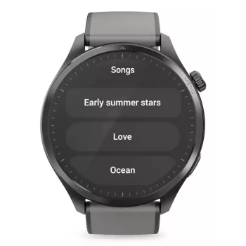 Hama 9000 3.63 cm (1.43 inch) AMOLED 52 mm Digital Touchscreen Anthracite GPS (satellite)