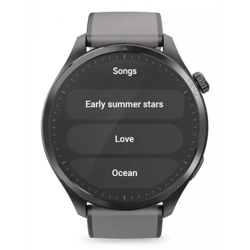 Hama 9000 3.63 cm (1.43 inch) AMOLED 52 mm Digital Touchscreen Anthracite GPS (satellite)