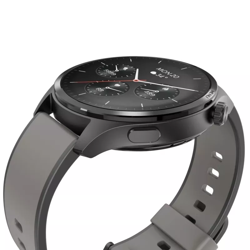 Hama 9000 3.63 cm (1.43 inch) AMOLED 52 mm Digital Touchscreen Anthracite GPS (satellite)