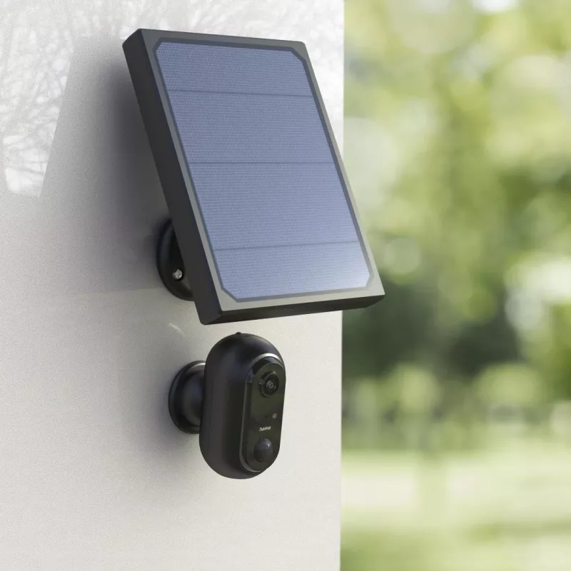 IP security camera Hama 00176648 Outdoor Wireless Black 1080p