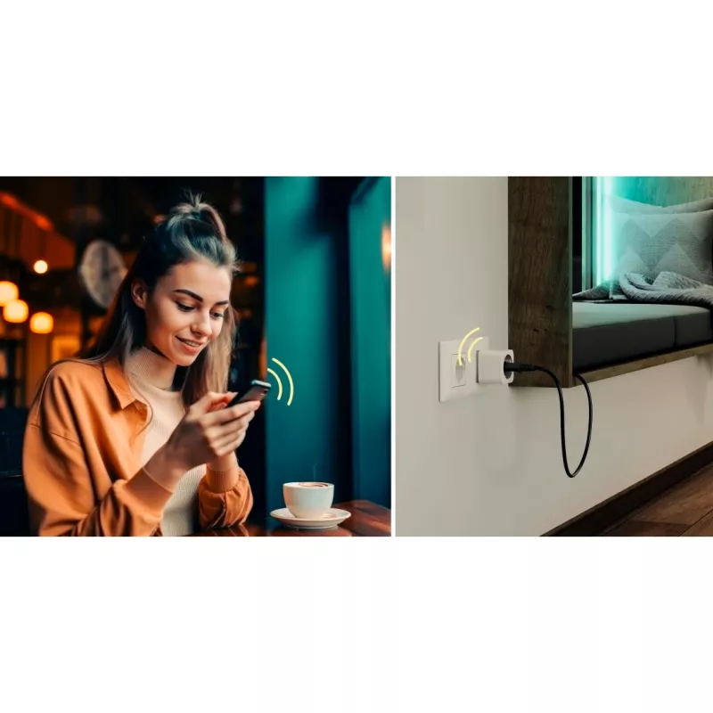 Smart Plug Hama 00176654 3680 W Indoor Wireless Wi-Fi White