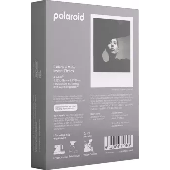 B&W Film For I-Type Polaroid 8 pcs