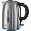 Electric kettle Russell Hobbs 1.7 L 2400 W stainless steel, water level indicator, 360° base