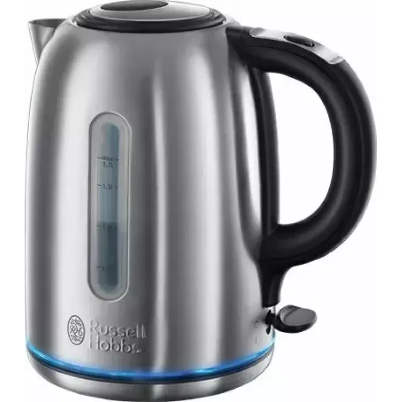 Electric kettle Russell Hobbs 1.7 L 2400 W stainless steel, water level indicator, 360° base