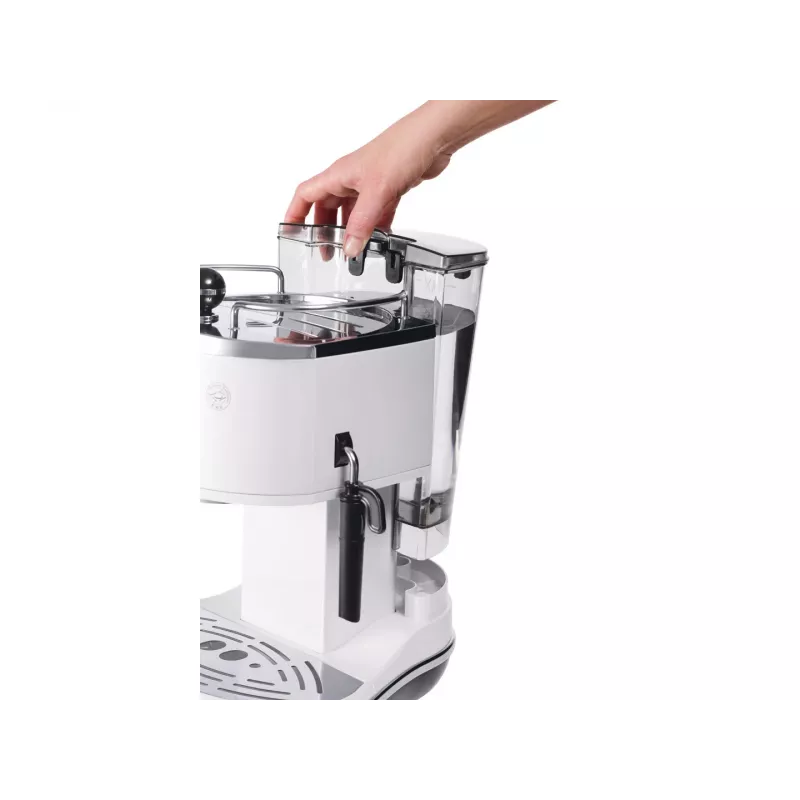 Espresso machine De’Longhi ECO 311.W — manual 15 bar, 1.4 L water tank, 2-cup, keep-warm, countertop