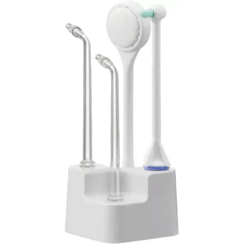 Countertop oral irrigator Panasonic EW-1614W503, 0.6 L tank, white, 4 heads, 125×140×200 mm