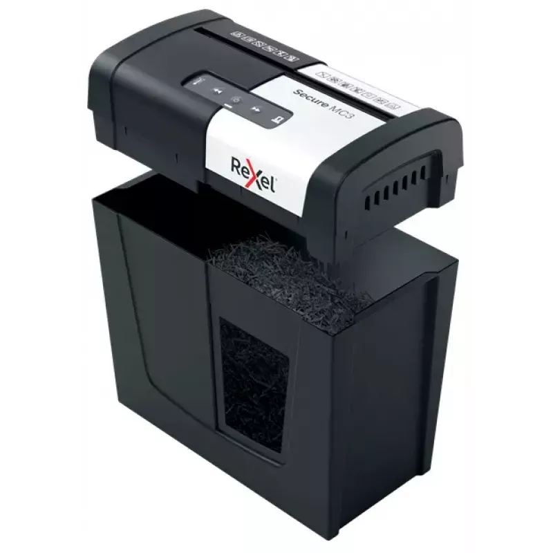 Rexel Secure MC3 Whisper-Shred Micro Cut Paper Shredder P5