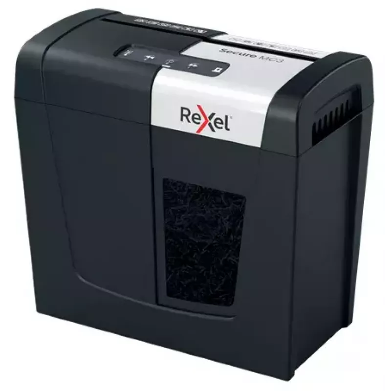 Rexel Secure MC3 Whisper-Shred Micro Cut Paper Shredder P5