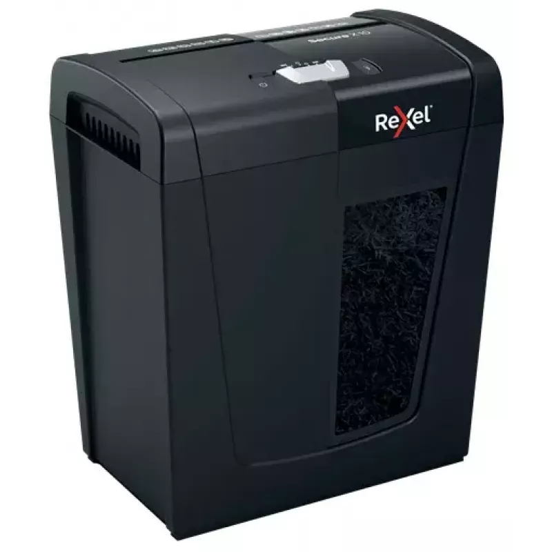 Rexel Secure X10 Cross Cut Paper Shredder P4
