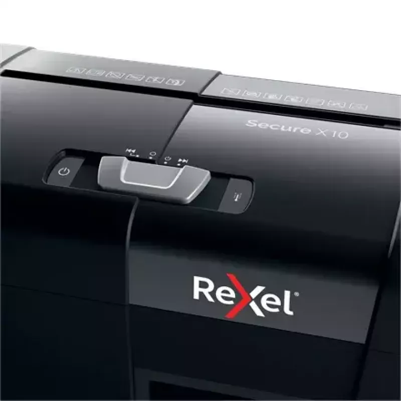 Rexel Secure X10 Cross Cut Paper Shredder P4
