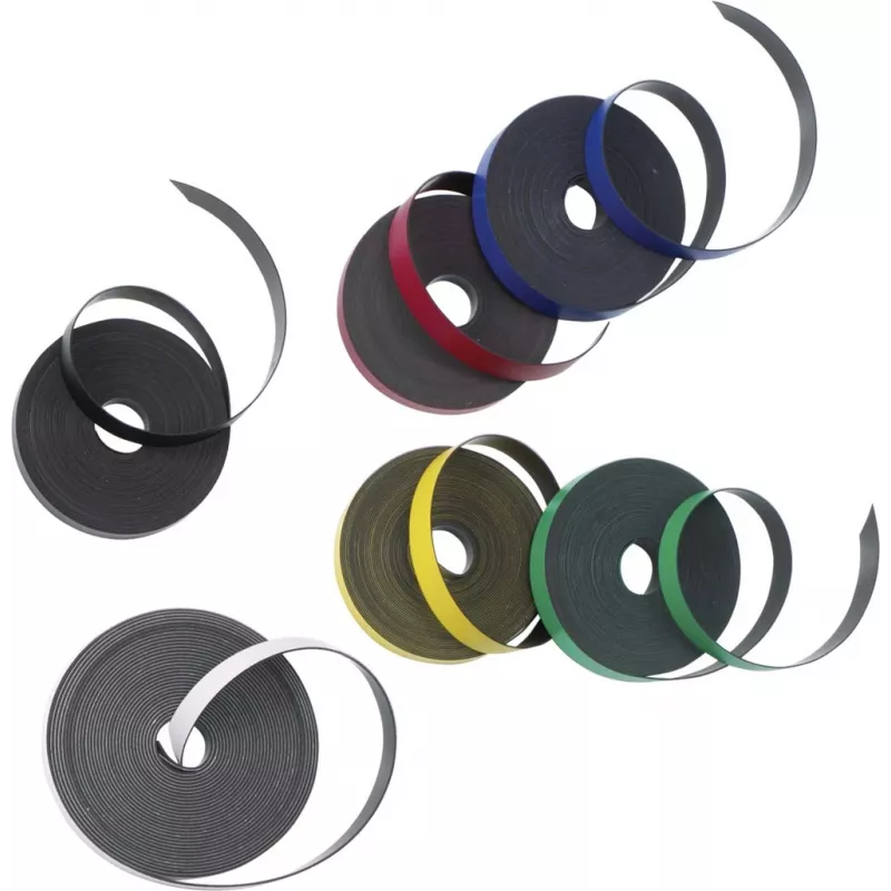 Nobo Magnetic Adhesive Tape 10mm x10m, Black, 10 mm, 390 g, 190 mm, 16 mm, 160 mm