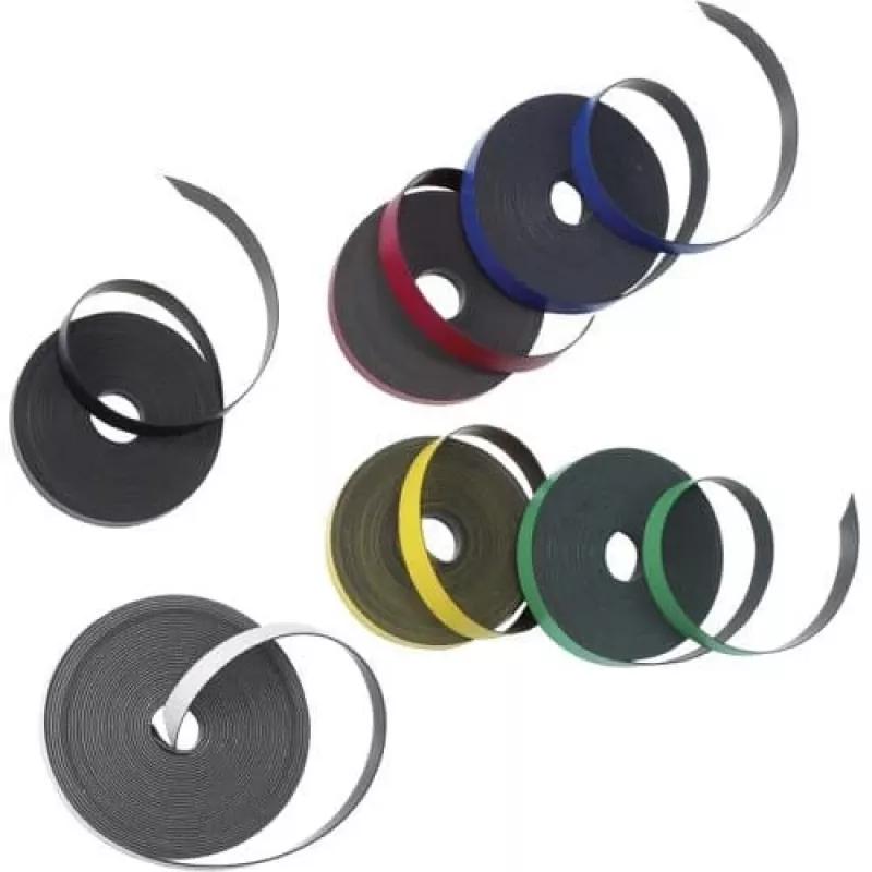 Nobo Magnetic Adhesive Tape 10mm x10m, Black, 10 mm, 390 g, 190 mm, 16 mm, 160 mm