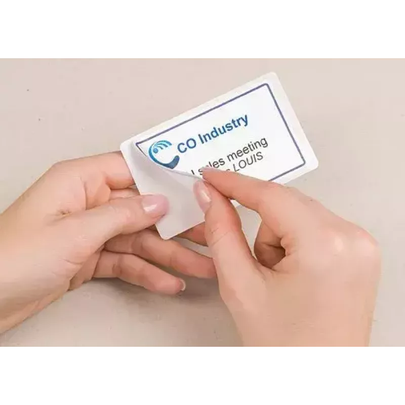 Avery L4785-20 self-adhesive label Rounded rectangle Removable White 200 pcs