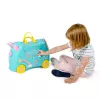 Suitcase Trunki Una the Unicorn 4 wheels 18L Pink Turquoise Yellow