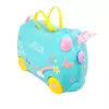 Suitcase Trunki Una the Unicorn 4 wheels 18L Pink Turquoise Yellow