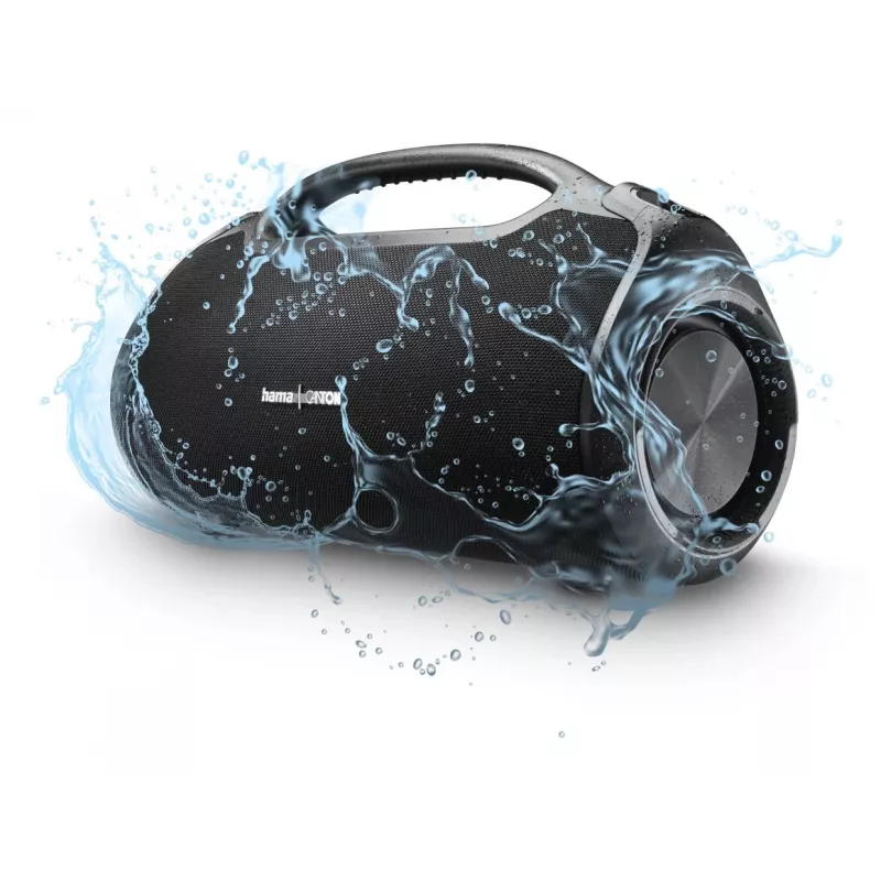 Party speaker HAMA UltiMate Pro 120 W, wireless Bluetooth, waterproof, built-in battery, USB-C charging