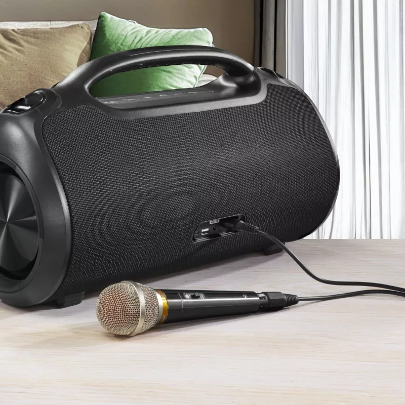 Party speaker HAMA UltiMate Pro 120 W, wireless Bluetooth, waterproof, built-in battery, USB-C charging