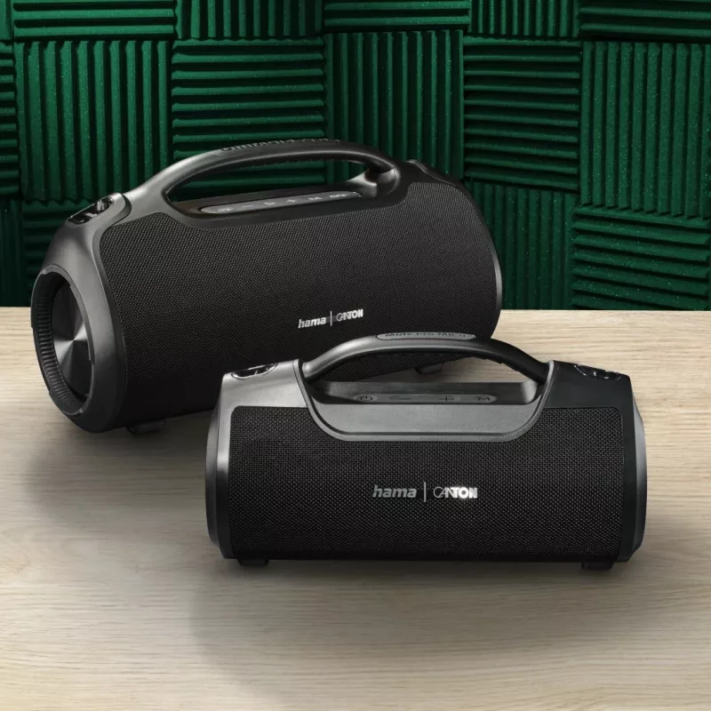 Party speaker HAMA UltiMate Pro 120 W, wireless Bluetooth, waterproof, built-in battery, USB-C charging