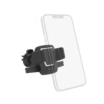 Passive holder Hama Easy Snap 00201509 Black for Mobile phone