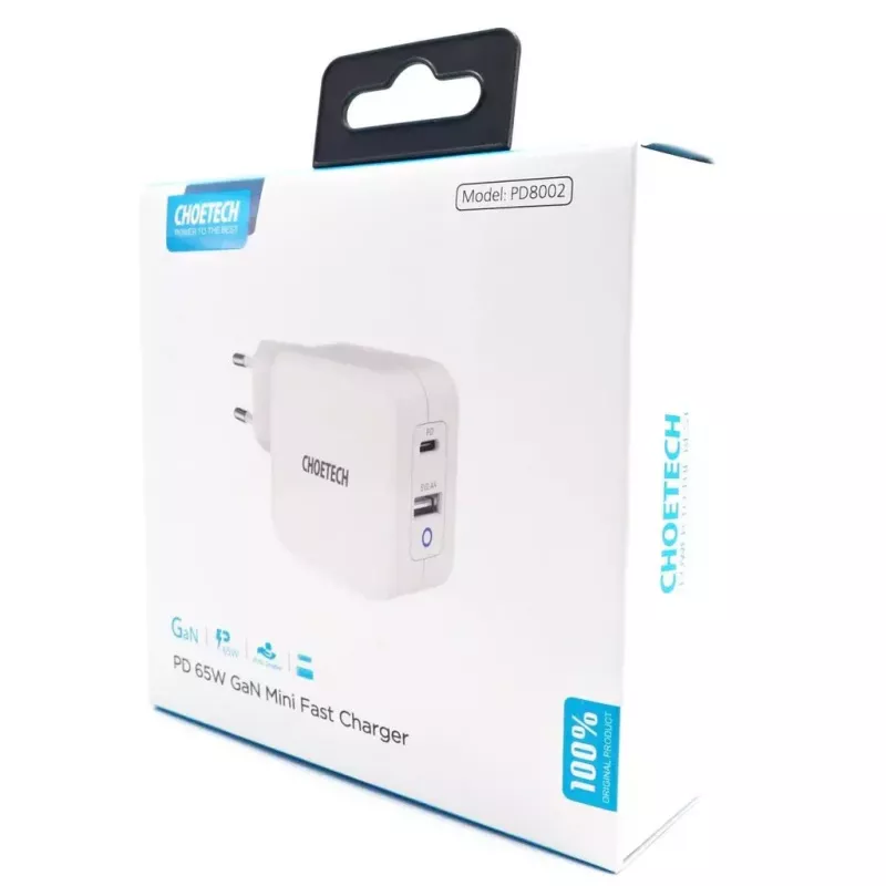 Charger Indoor Choetech PD8002 Universal White