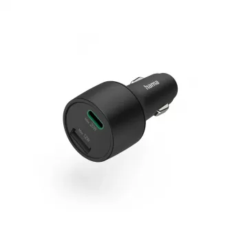 Hama 00201690 mobile device charger Smartphone Black Cigar lighter Fast charging Auto
