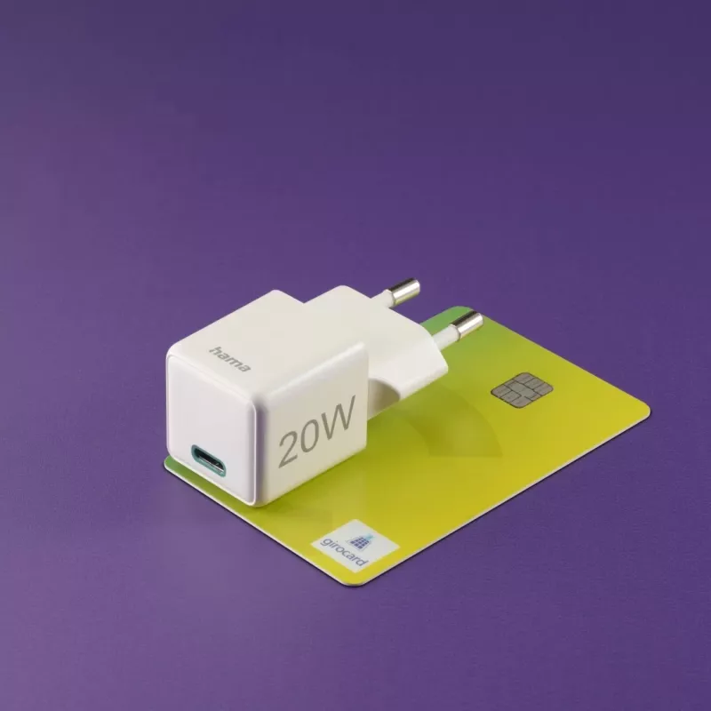 Charger Indoor Hama 00201980 Fast Charging White USB Type-C