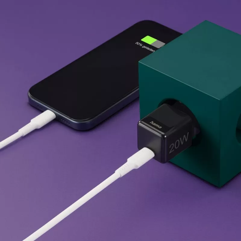 Hama 00201984 mobile device charger Smartphone Black AC Fast charging Indoor