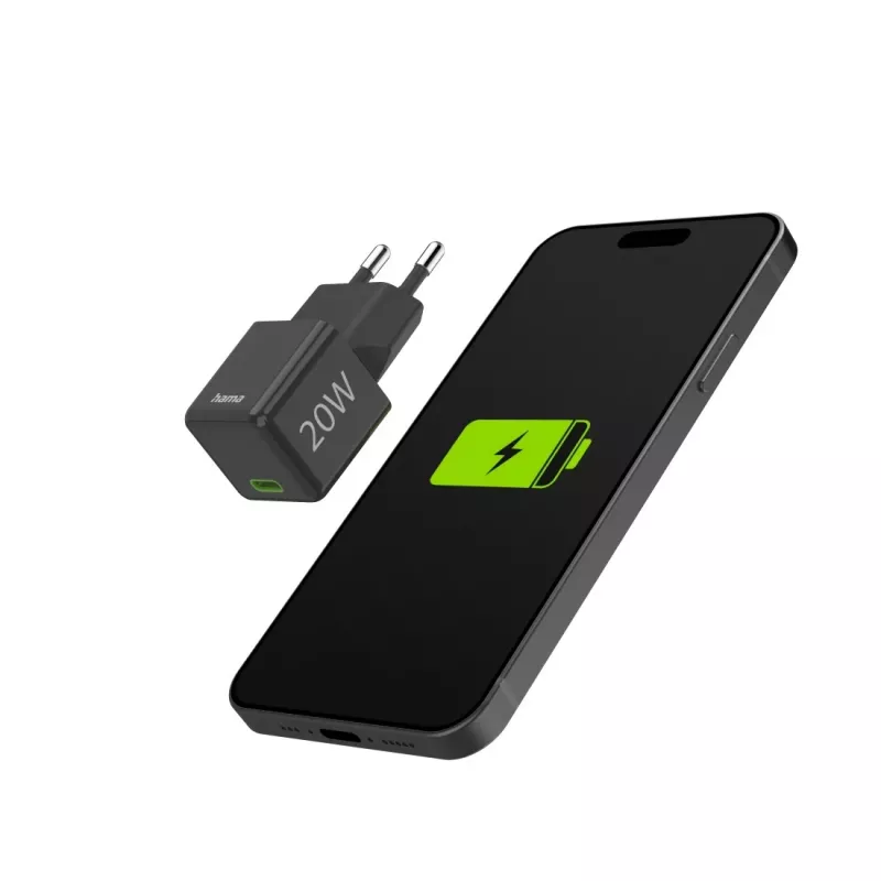 Hama 00201984 mobile device charger Smartphone Black AC Fast charging Indoor