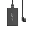 Charging station HAMA 201977, 240W total, 4× USB-C, 1× USB-A, black