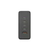 Charging station HAMA 201977, 240W total, 4× USB-C, 1× USB-A, black