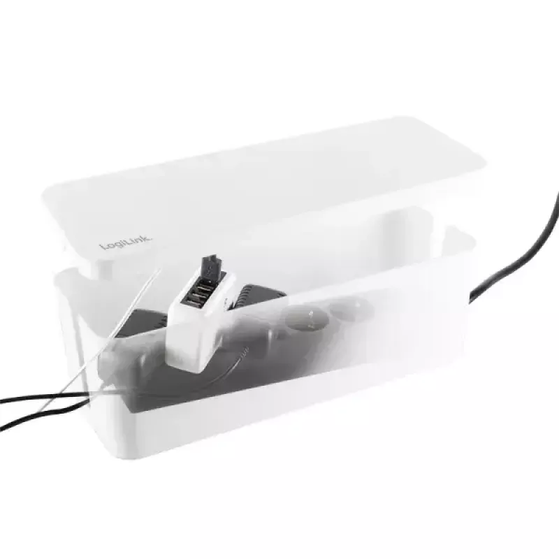 Cable box LogiLink KAB0078 Universal White 3 pcs
