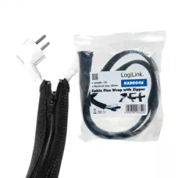Cable Sleeve LogiLink KAB0046 Black