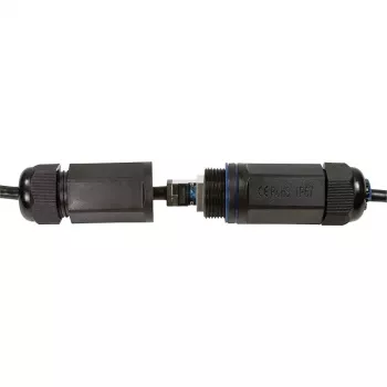 Networking cable LogiLink CQ7143S RJ-45 Cat6a 50 m Black