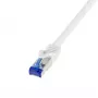 Networking cable LogiLink C6A121S RJ-45 Cat6a 30 m White
