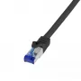 Networking Cable LogiLink C6A043S RJ-45 Cat6a 1.5m Black