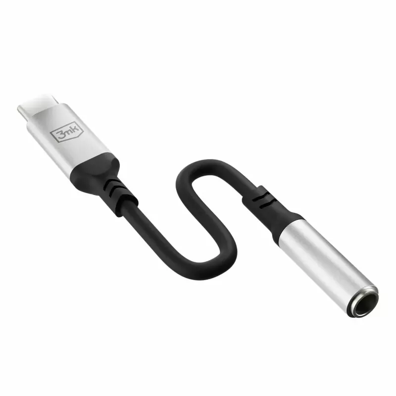 3.5 mm USB cable 3MK Jack 3.5 mm 1 pc USB-C to Jack 3.5 mm