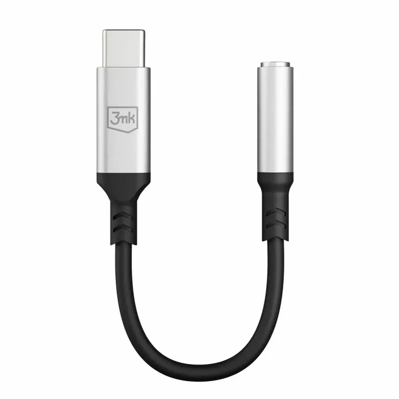 3.5 mm USB cable 3MK Jack 3.5 mm 1 pc USB-C to Jack 3.5 mm