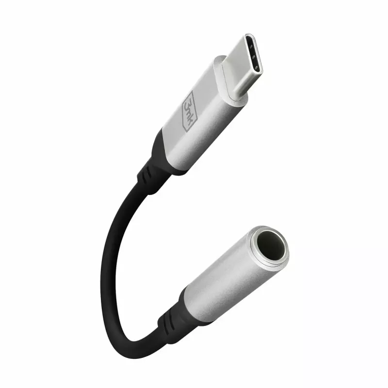 3.5 mm USB cable 3MK Jack 3.5 mm 1 pc USB-C to Jack 3.5 mm