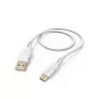 Hama Flexible USB cable USB 2.0 1.5 m USB A USB C White