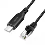 Networking cable LogiLink CU0416 RJ-45 Cat6 10 m Black