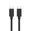 USB C to USB C cable Unitek Y-C477BK01-2M, USB 3.2 Gen 1, 2 m, 5 Gbit/s, PD 60 W, black