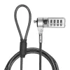 Cable lock LogiLink NBS010 Black Silver