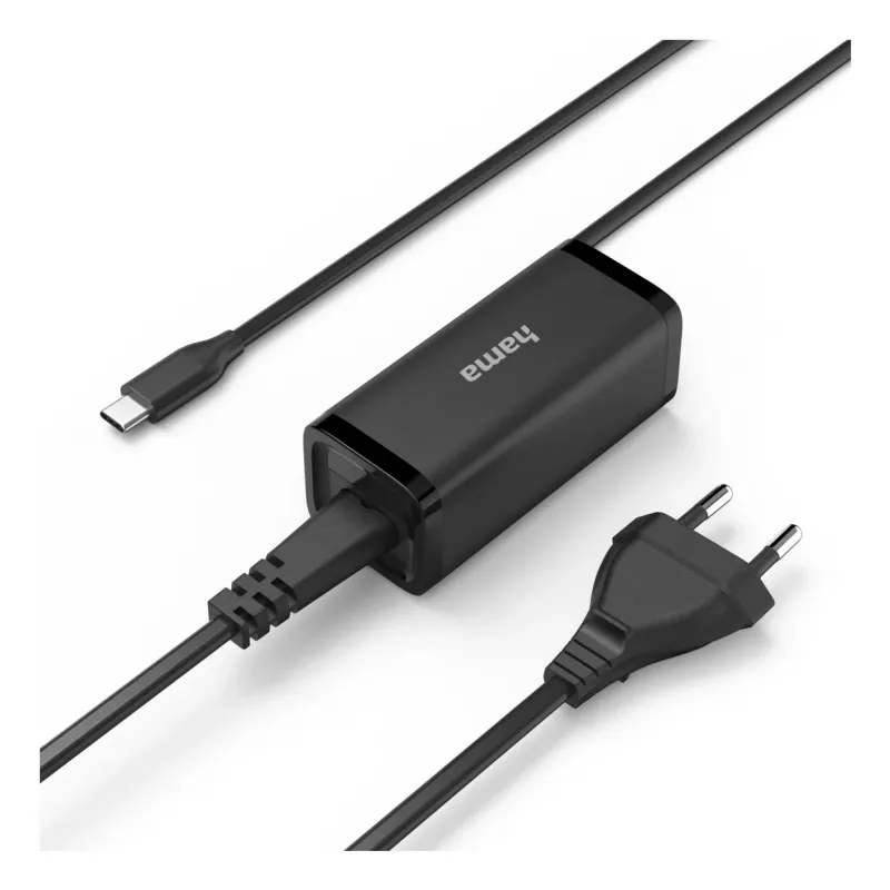 Hama 00200023 Power Adapter 65W Black Indoor for Laptop
