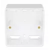 Intellinet Surface Mount Pattress Box 771900 771917 80x80x45mm Signal White RAL9003