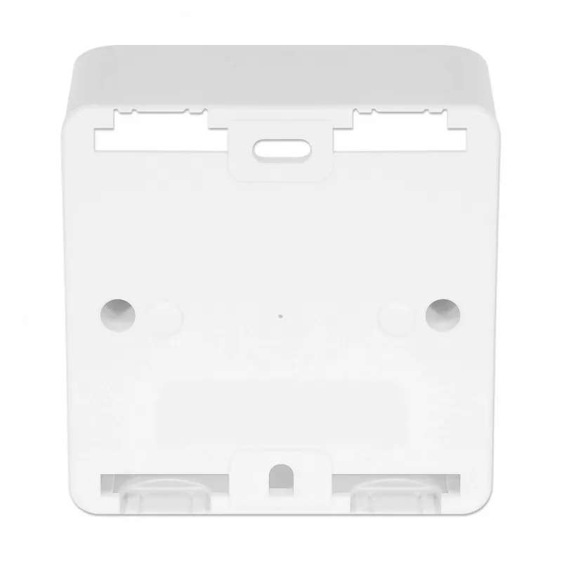 Intellinet Surface Mount Pattress Box 771900 771917 80x80x45mm Signal White RAL9003